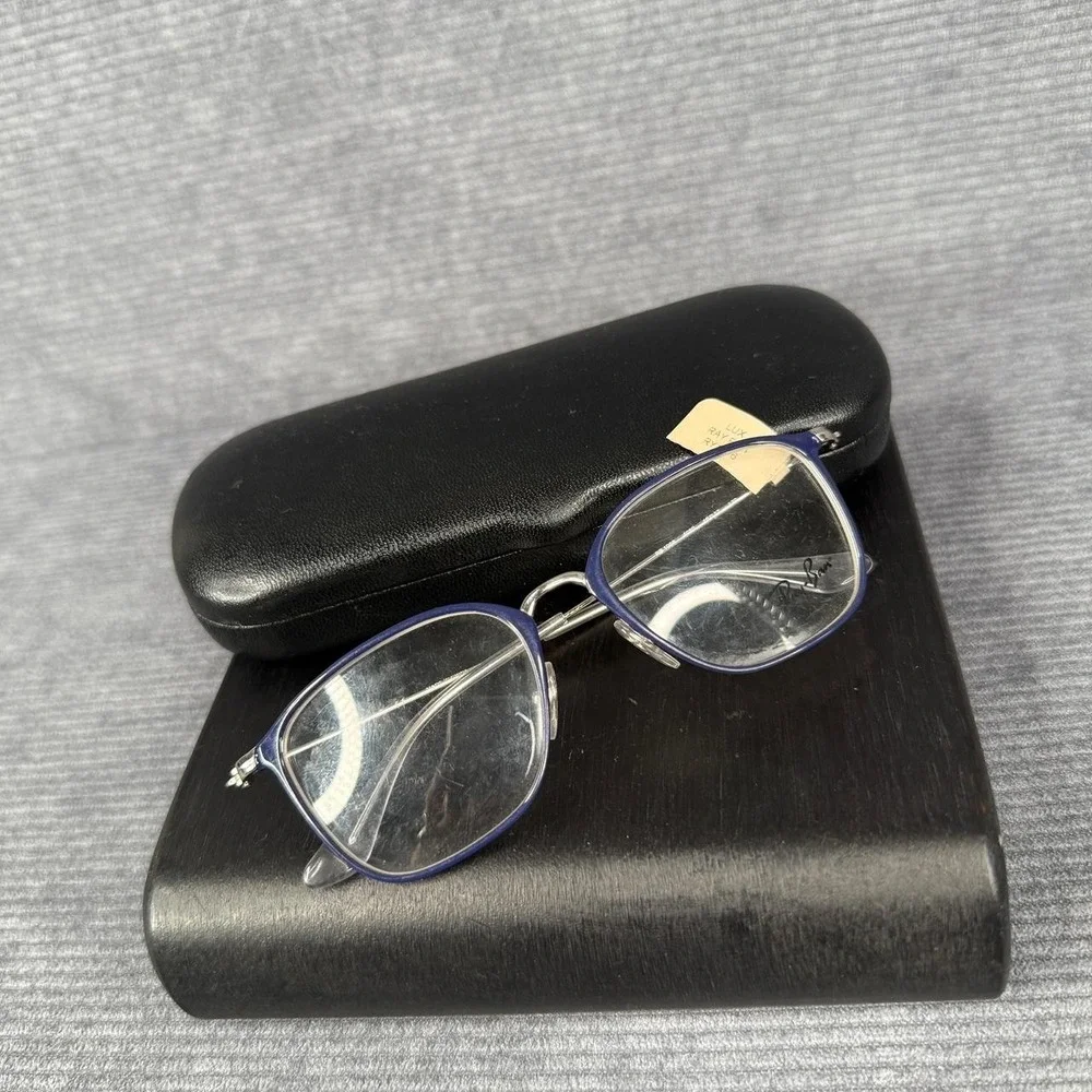 Ray-Ban Jr Eyeglasses RB 1056-4080 Blue Metal Frames 46-17-130
